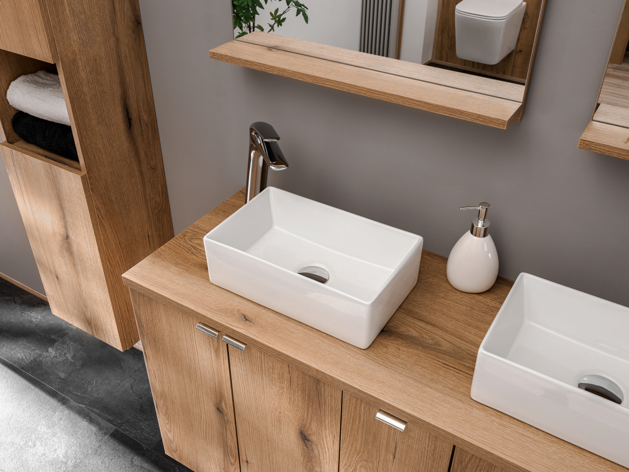 Set Baie Nova Oak 120 cm [3]