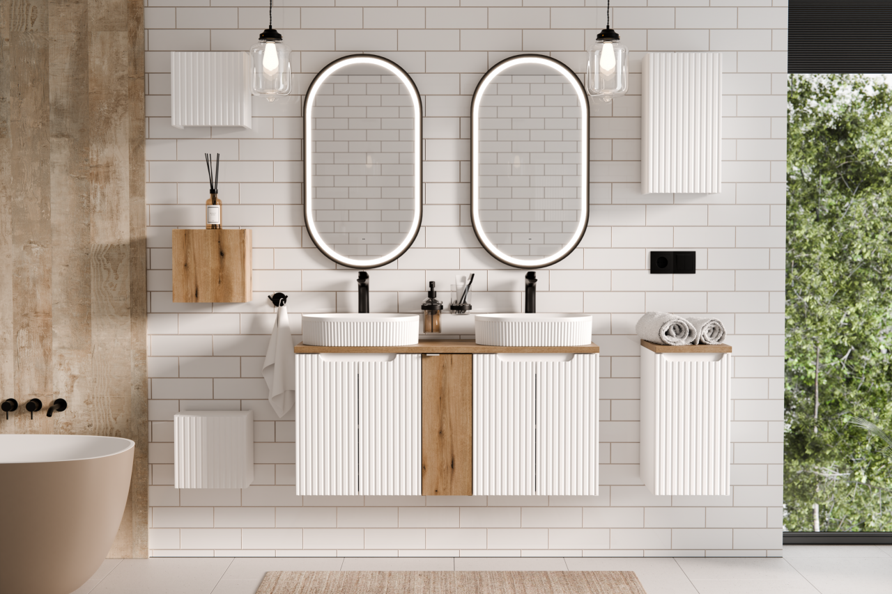 Set Baie Nova White 120 cm [1]