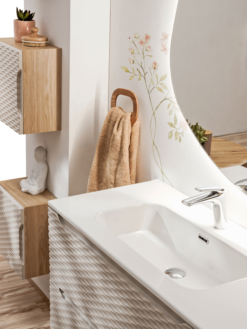 Set Mobila Baie Ocean Beige 120 cm [4]