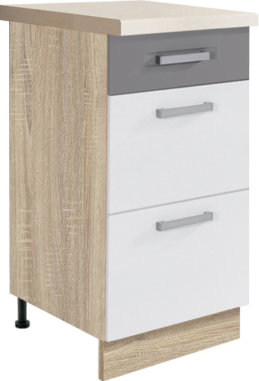Set Mobila Bucatarie Global Alb 260 cm [7]