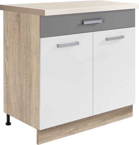 Set Mobila Bucatarie Global Alb 260 cm [9]