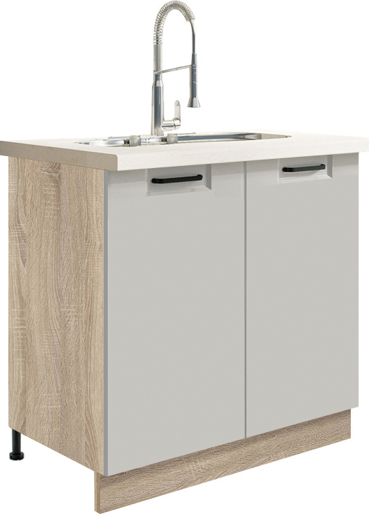 Set Mobila Bucatarie Favorit Gri 260 cm [5]