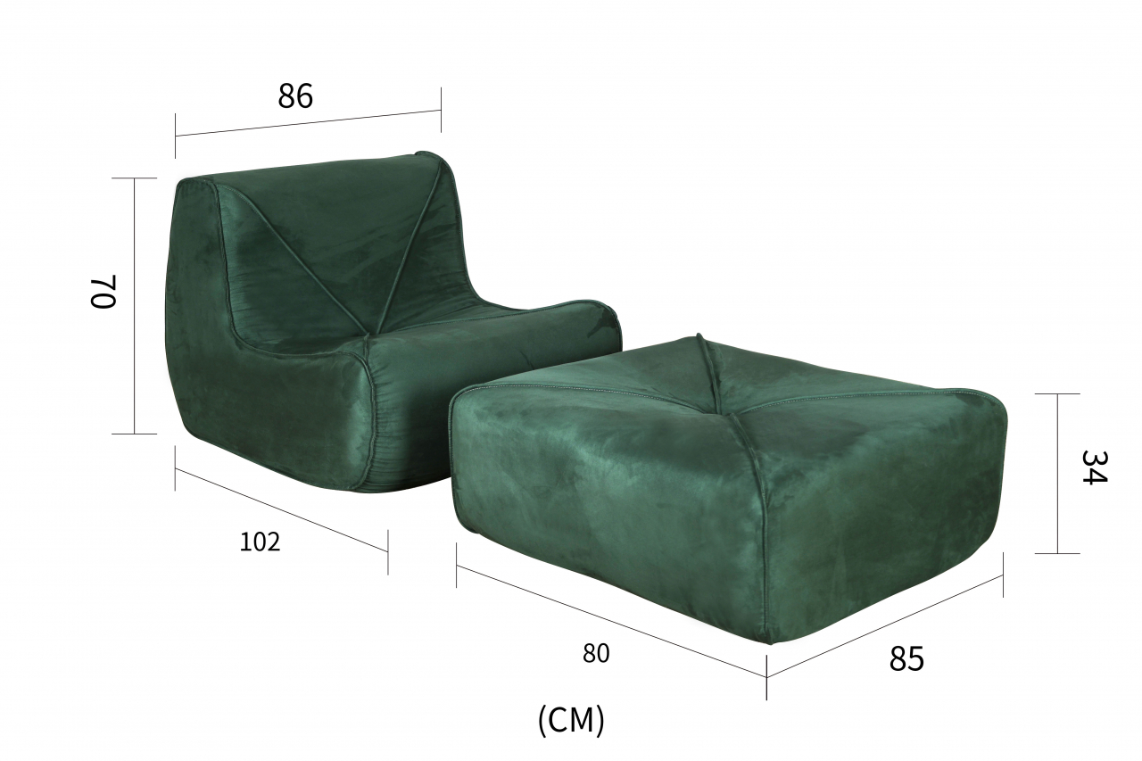 Fotoliu Nua Verde [10]