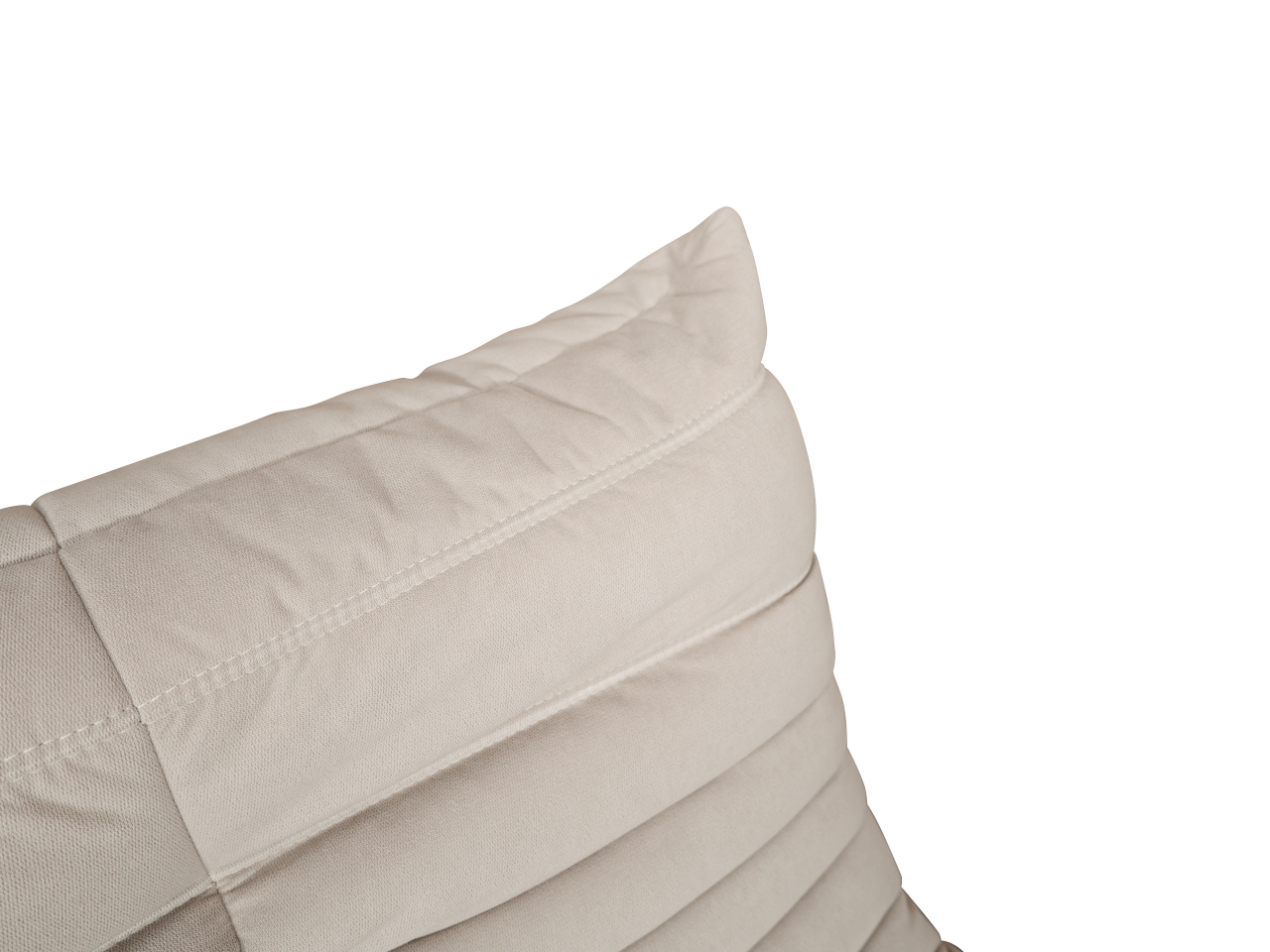 Canapea Nua si Taburet Bej Deschis [9]