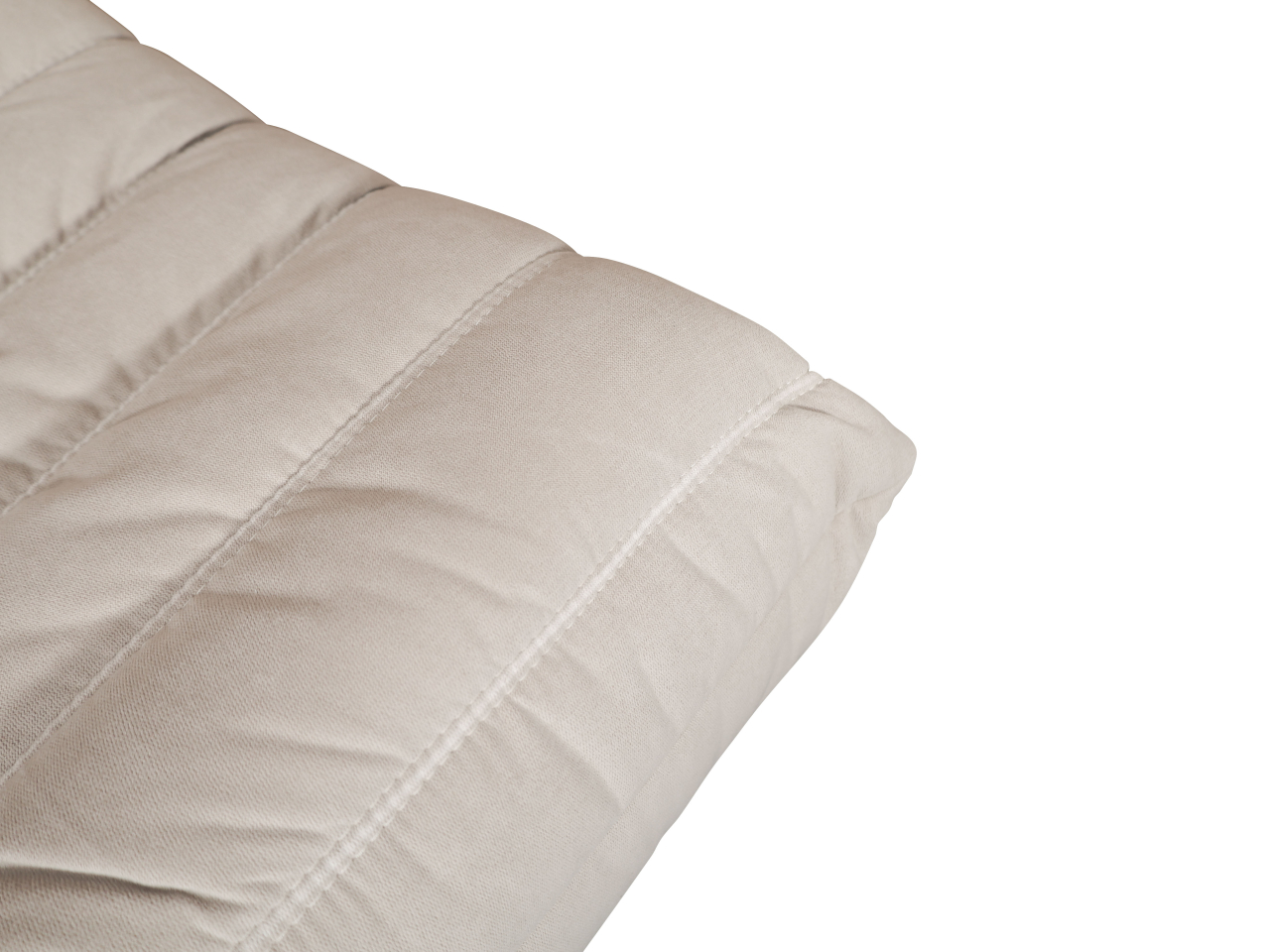 Canapea Nua si Taburet Bej Deschis [16]