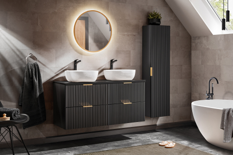 Baie - Set Baie Adel Black 120 cm