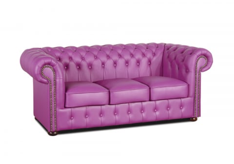 Canapele Chesterfield - Canapea Chesterfield Classic cu 3 Locuri Extensibila