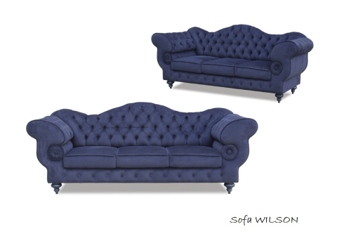 Canapele Chesterfield - Canapea Chesterfield Wilson cu 3 locuri