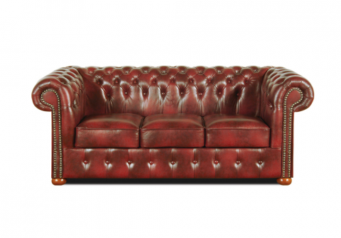 Canapele Chesterfield - Canapea Chesterfield Classic cu 3 Locuri