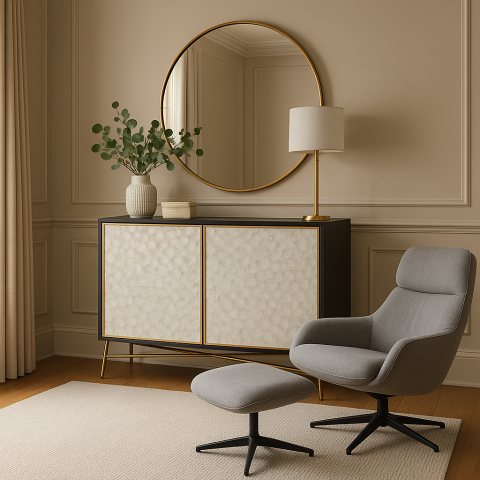 Colectii Armonia - Comoda Stilig 908 Grafit