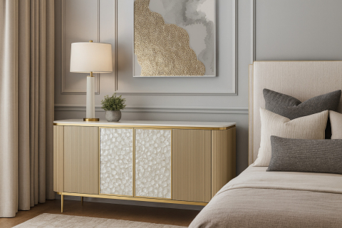 Comoda Stilig 909 aurie [5]