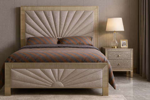 Noptiera ST901 Auriu Sampanie [11]