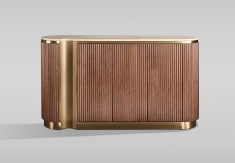 Comoda Stilig 917D cu blat de travertin natural [1]