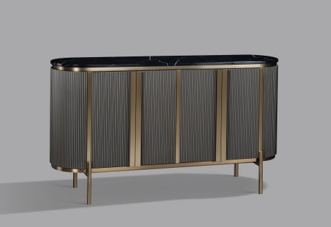 Comoda TV Stilig 384A cu blat de marmura [1]