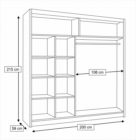 Dulap Haine Artiz 200 cm [3]
