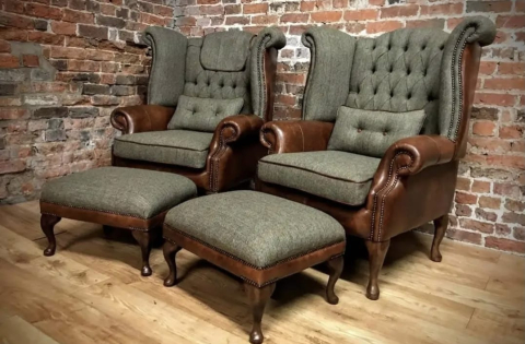 Fotoliu Chesterfield Queen