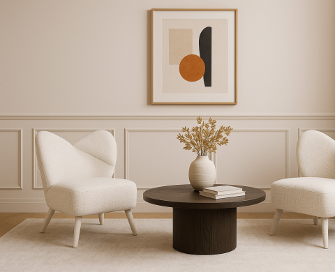 Leith - Fotoliu Leith Crem 82B