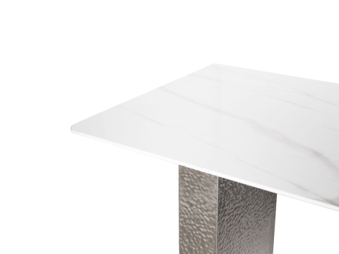 Masa Dining Modig 180 cm M24 Alb Argintiu [8]