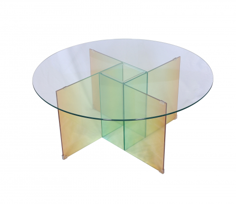 Masuta Cafea Acril Transparenta Modig M75-90 [2]