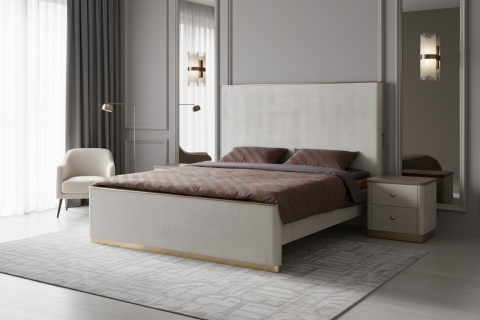 Noptiera ST891 Gri-Bej [6]