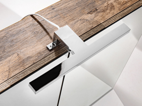 Set Baie Nova Oak 90 cm cu Cos de rufe [12]