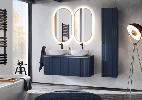 Produse - Set Baie SANTA FE DEEP BLUE 120S