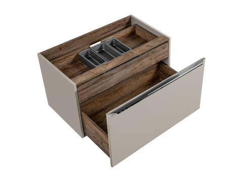 Set Baie SANTA FE TAUPE 80 cm [4]