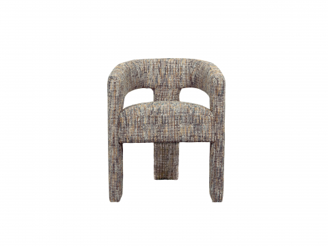 Scaune - Scaun Leith Tapitat Multicolor