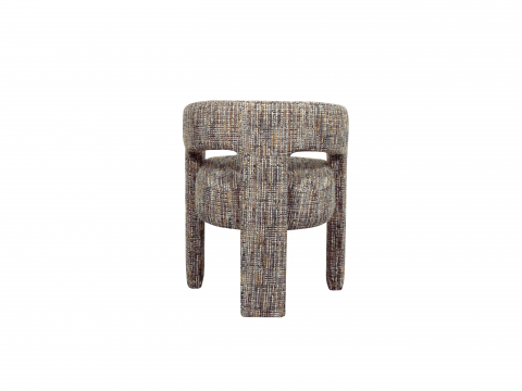 Scaun Leith Tapitat Multicolor [4]