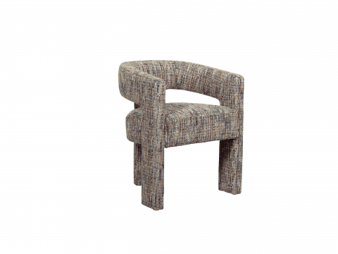Scaun Leith Tapitat Multicolor [1]