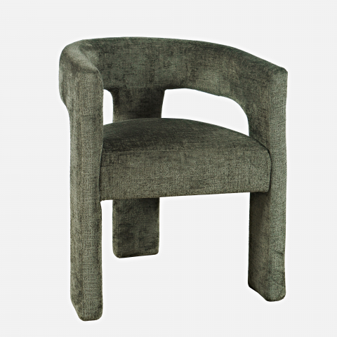 Scaun Leith Tapitat Verde Olive [3]