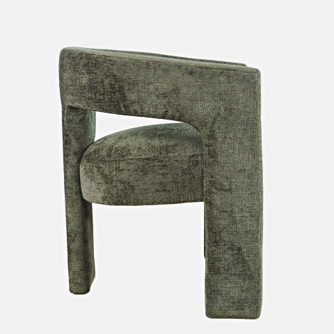 Scaun Leith Tapitat Verde Olive [4]