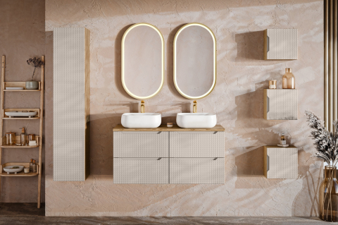 Baie - Set Baie Luxor Beige 120 cm