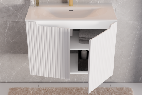 Set Baie Nova White 80 cm [7]