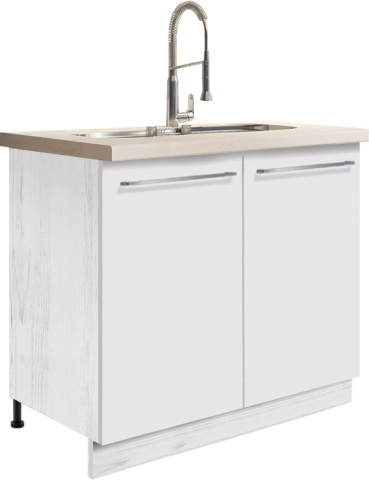 Set Mobila Bucatarie Creativa Alba 270 cm [2]