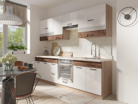 Bucatarie - Set Mobila Bucatarie Favorit Alba Ribbeck 260 cm