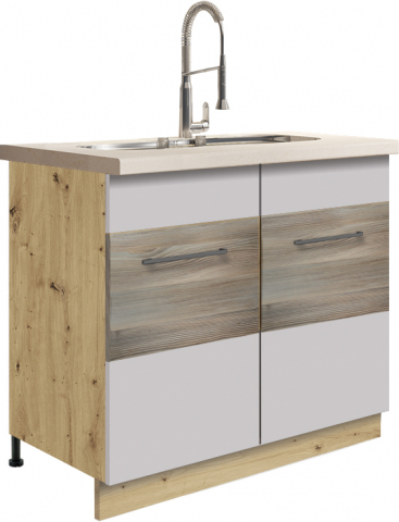 Set Mobila Bucatarie Infinity Latte 270 cm [1]