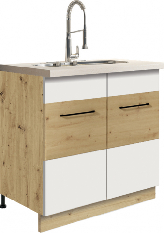 Set Mobila Bucatarie Infinity Alb 270 cm [1]