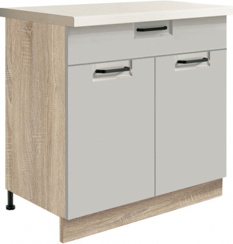 Set Mobila Bucatarie Favorit Gri 260 cm [2]
