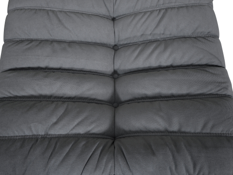 Sezlong Nua si Taburet Gri [15]