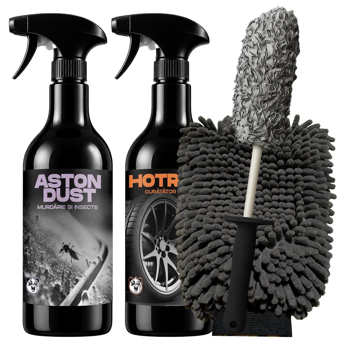 PACHETE - HOT RIMS 500ML CURATARE JANTE SI PERIE JANE DIN MICROFIBRA