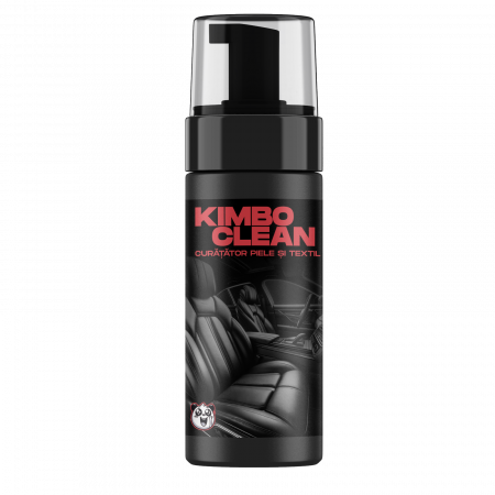 SOLUTII AUTO - KYMBO CLEAN 150ML SPUMA CURĂȚARE PIELE ȘI MATERIAL TEXTIL