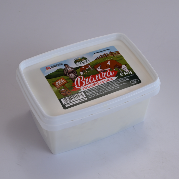 Brânză proaspătă de vacă din Rădești - 500g [2]