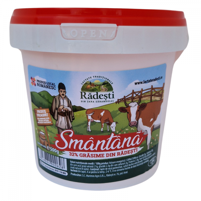 Smântâna de Rădești 32% grăsime - 500g [2]