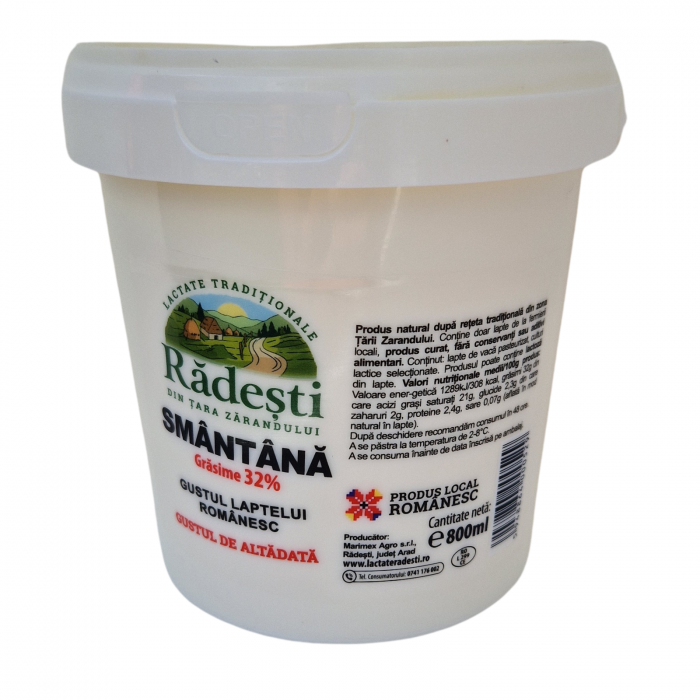 Smântâna de Rădești 32% grăsime - 800g [2]