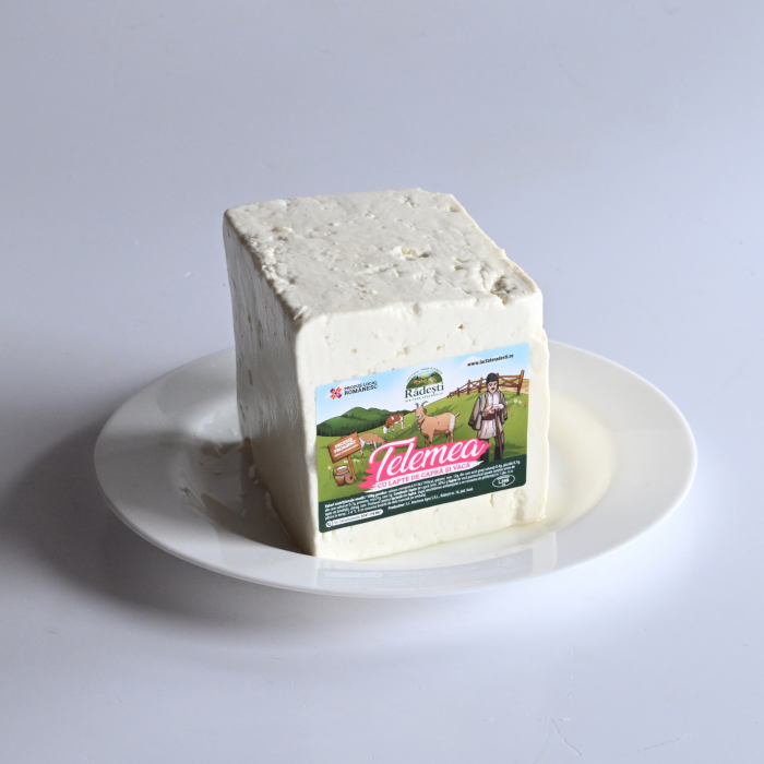 Telemea cu lapte de capră si vacă din Rădești - 300g [1]