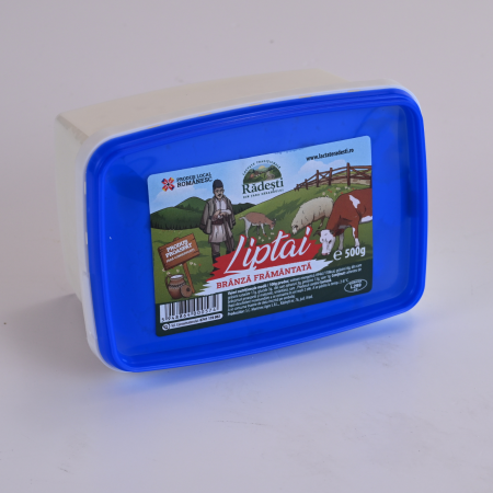 Brânză cu lapte de oaie - Brânză Liptai din Rădești (amestec de branzeturi) - 500g