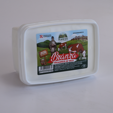 Produse - Brânză proaspătă de vacă din Rădești - 500g