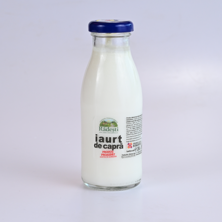 Iaurt cu lapte de capră - Iaurt de capră din Rădești - 250g
