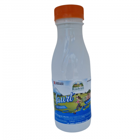 Iaurt cu lapte de vaca - Iaurt Siluett de Rădești - 300g